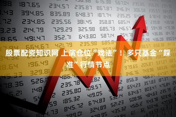 股票配资知识网 上演仓位“戏法”！多只基金“踩准”行情节点